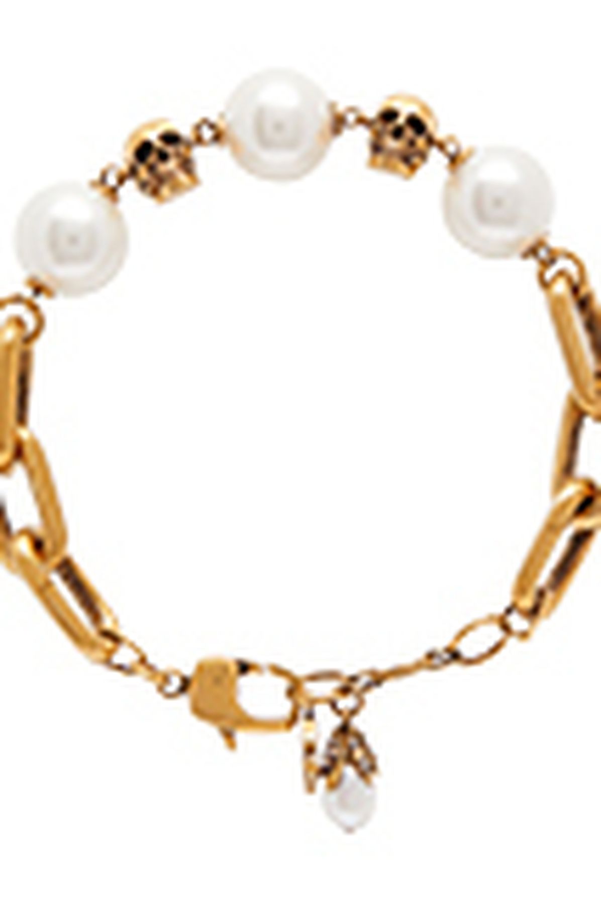 Alexander McQueen Double chain bracelet