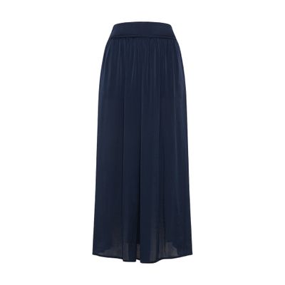  Nicolas plain acetate silk skirt