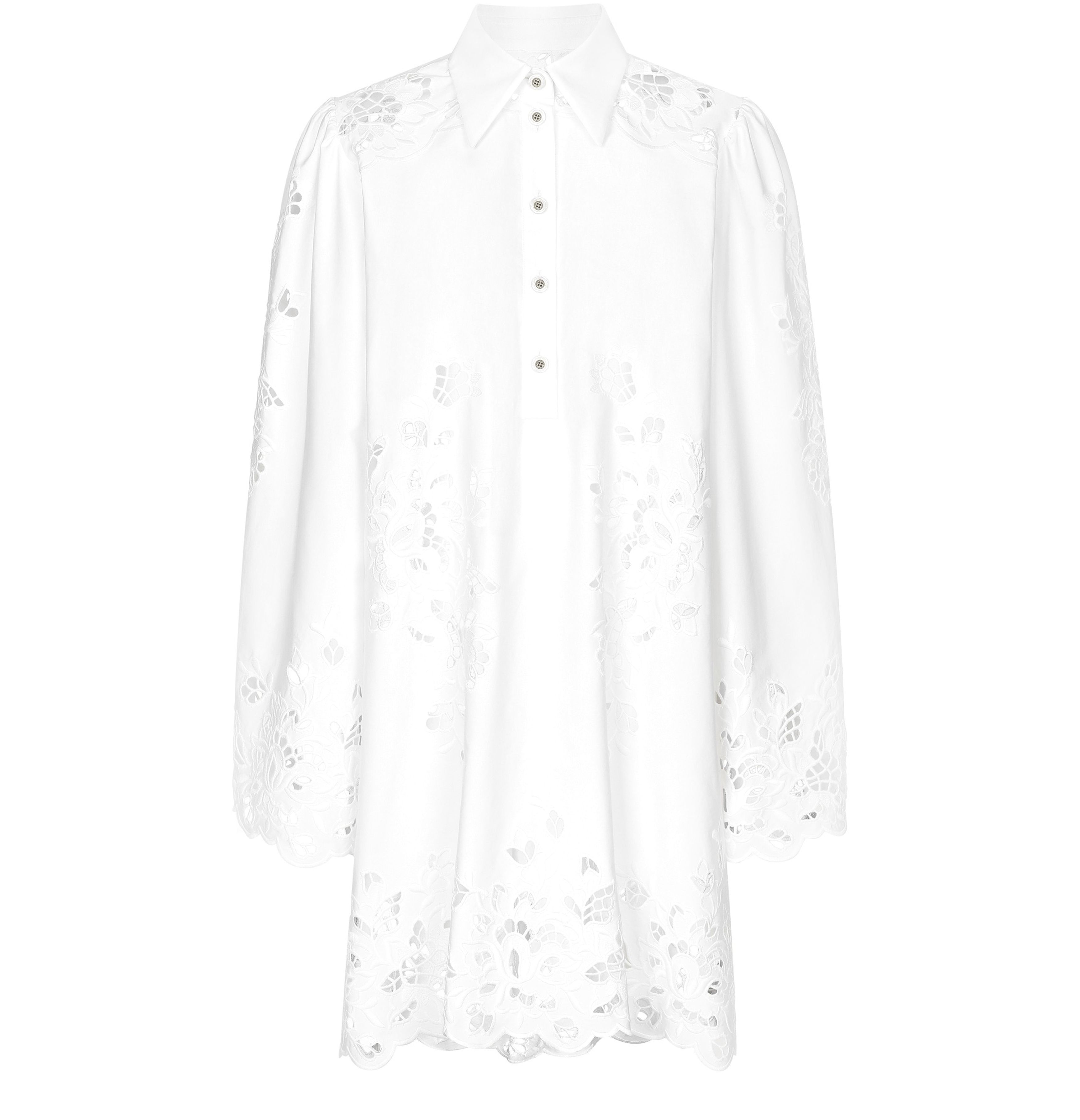 Dolce & Gabbana Shirt dress with cut-out detailing