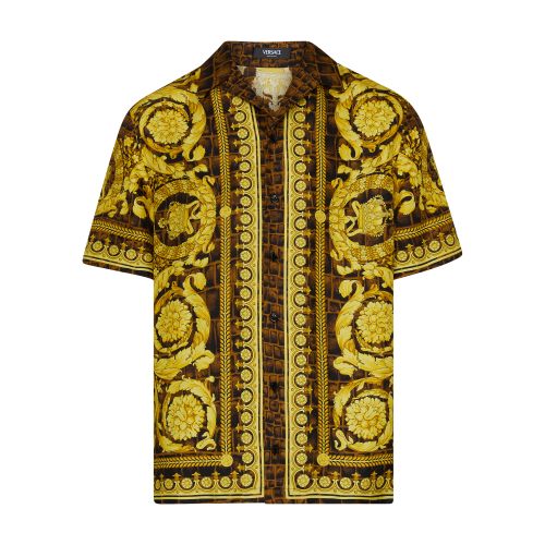 Versace Barocco silk shirt