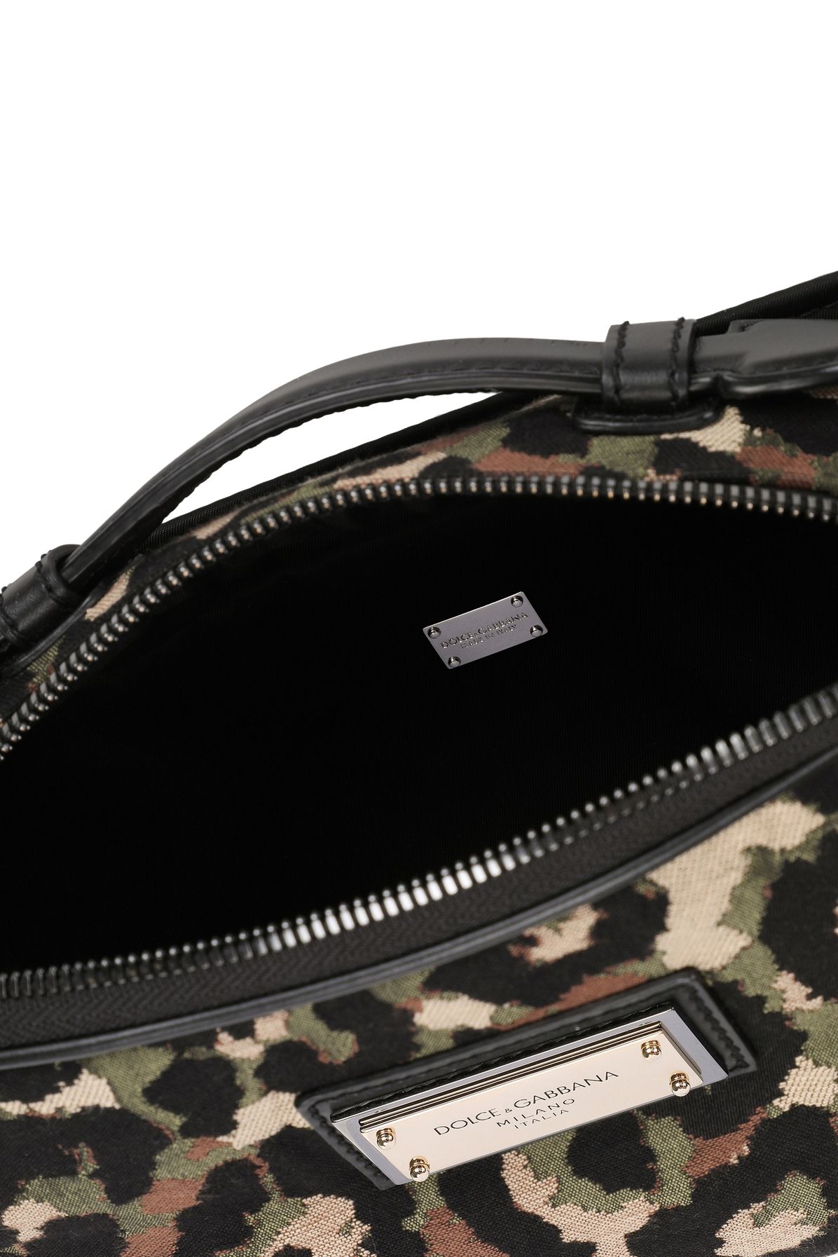 Dolce & Gabbana Camouflage jacquard belt bag