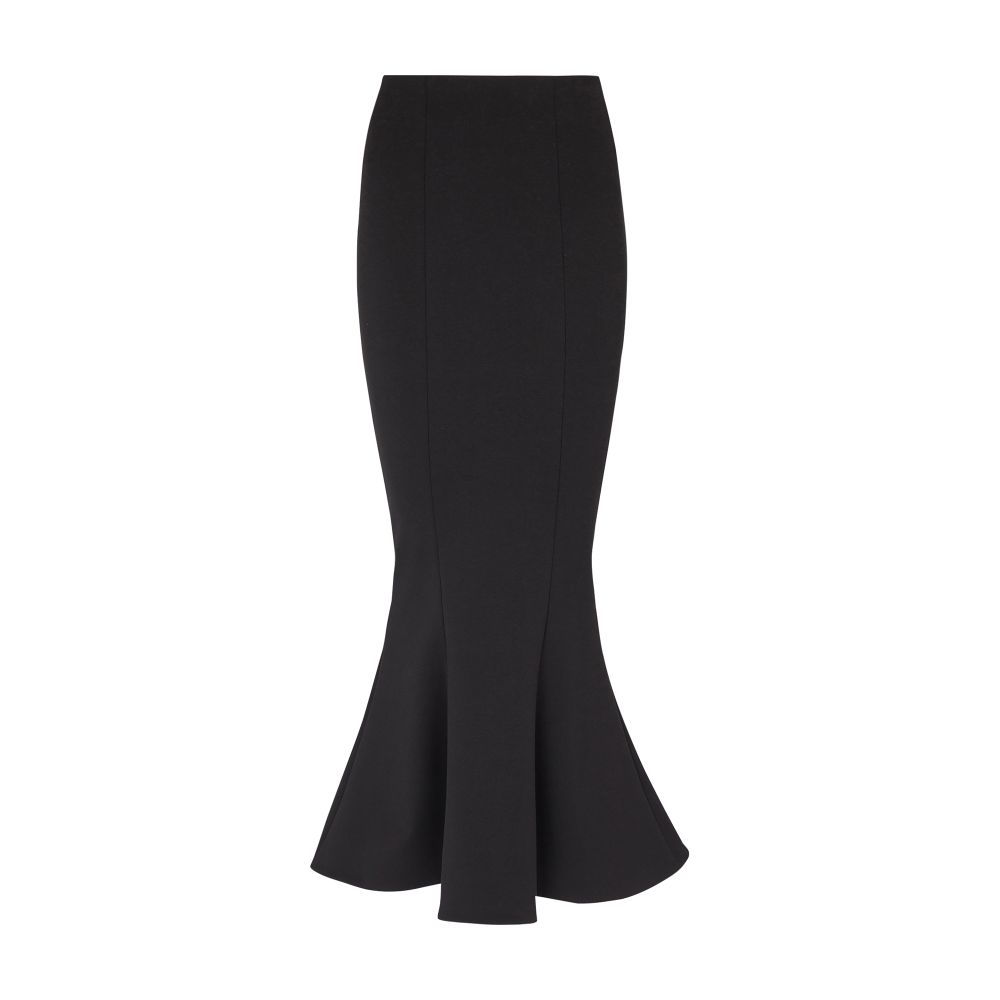 Balmain Grain de poudre midi skirt