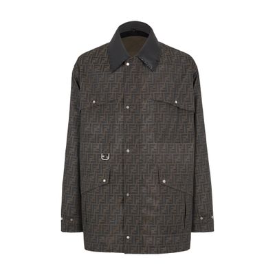 FENDI Single-breasted blouson jacket