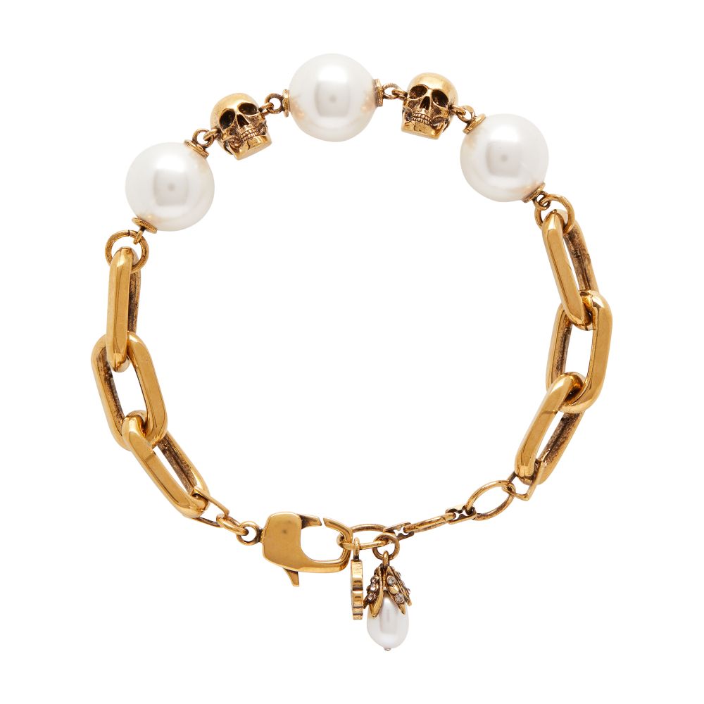 Alexander McQueen Double chain bracelet