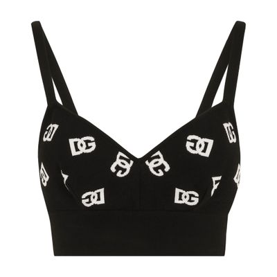 Dolce & Gabbana Viscose bralette top