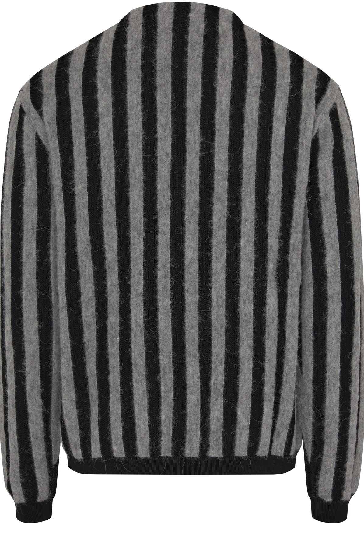 Maison Kitsuné Striped comfort cardigan