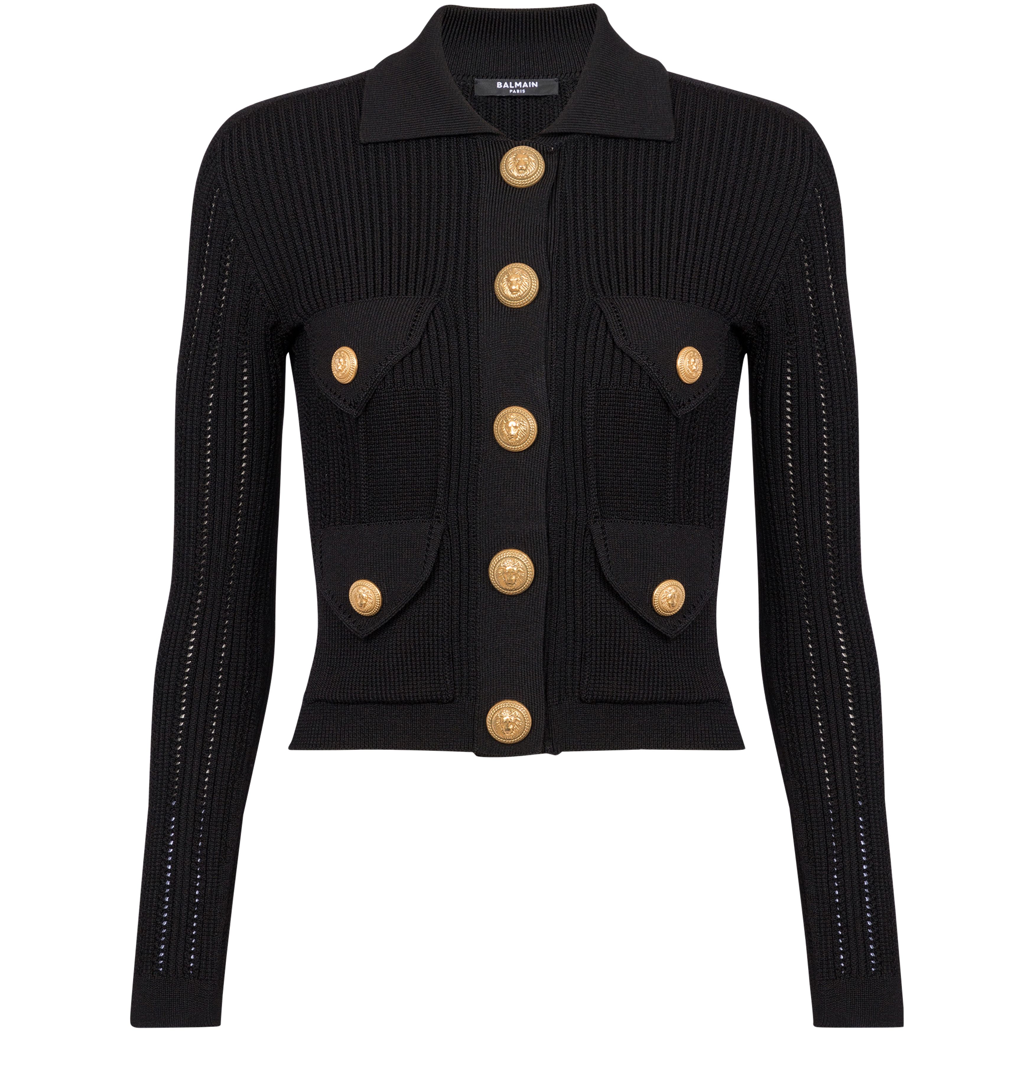 Balmain Knit Buttoned Cardigan