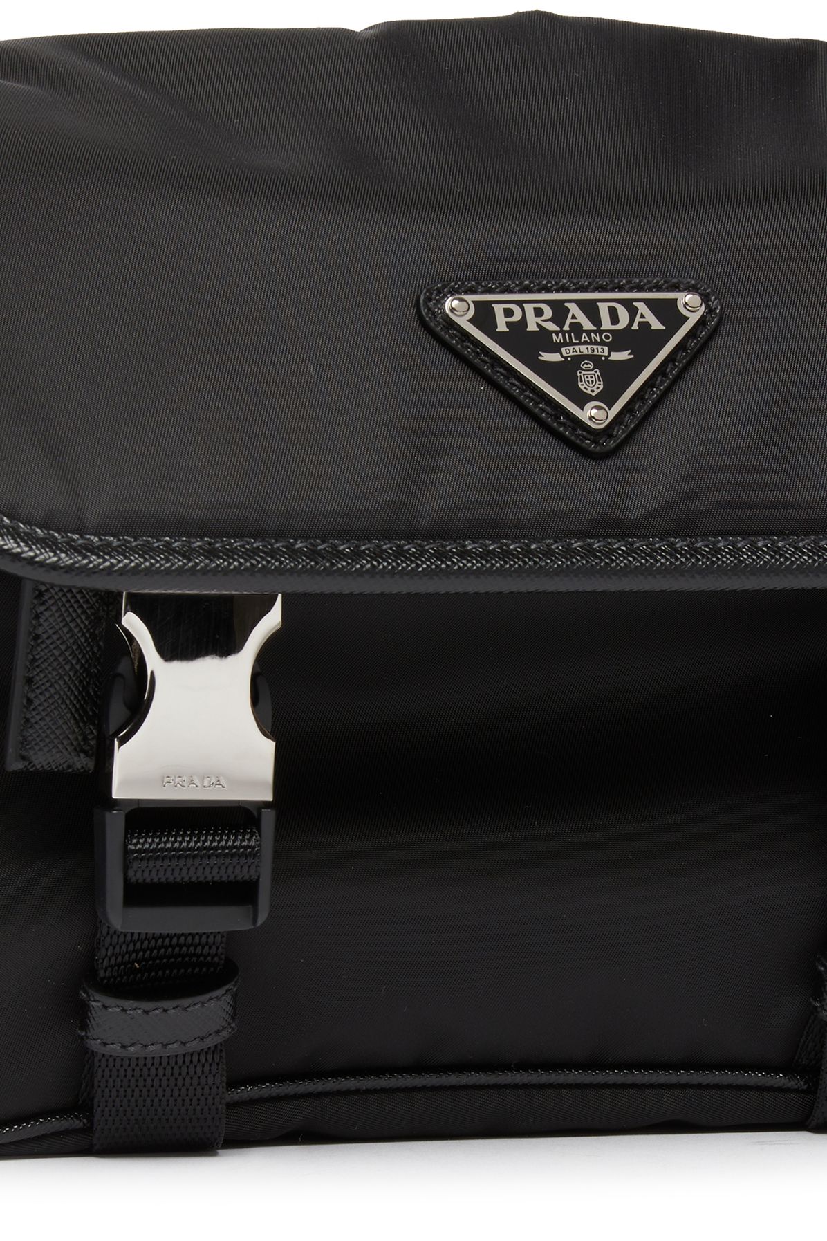 Prada Shoulder bag in Re-nylon and leather