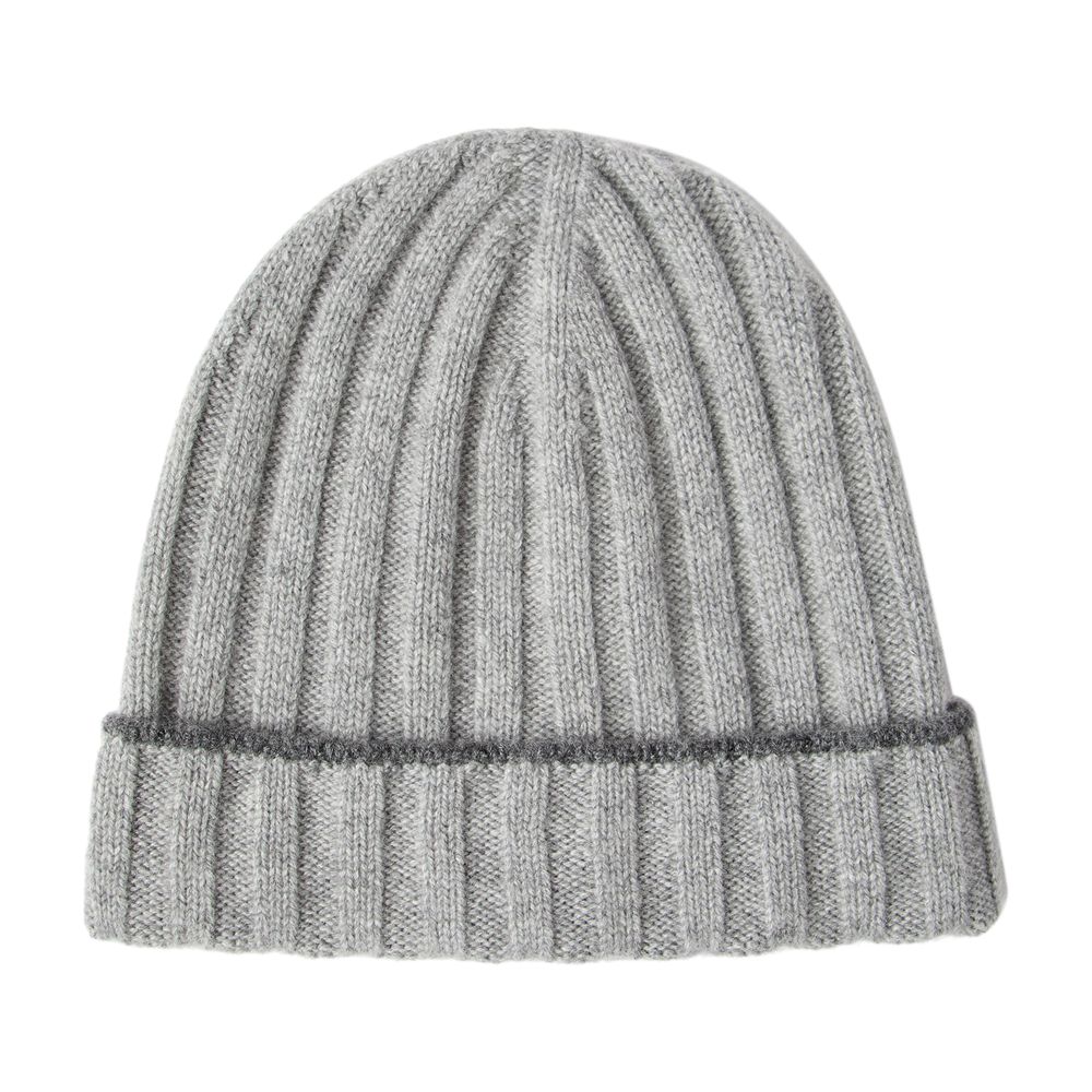 Brunello Cucinelli Cashmere rib knit beanie