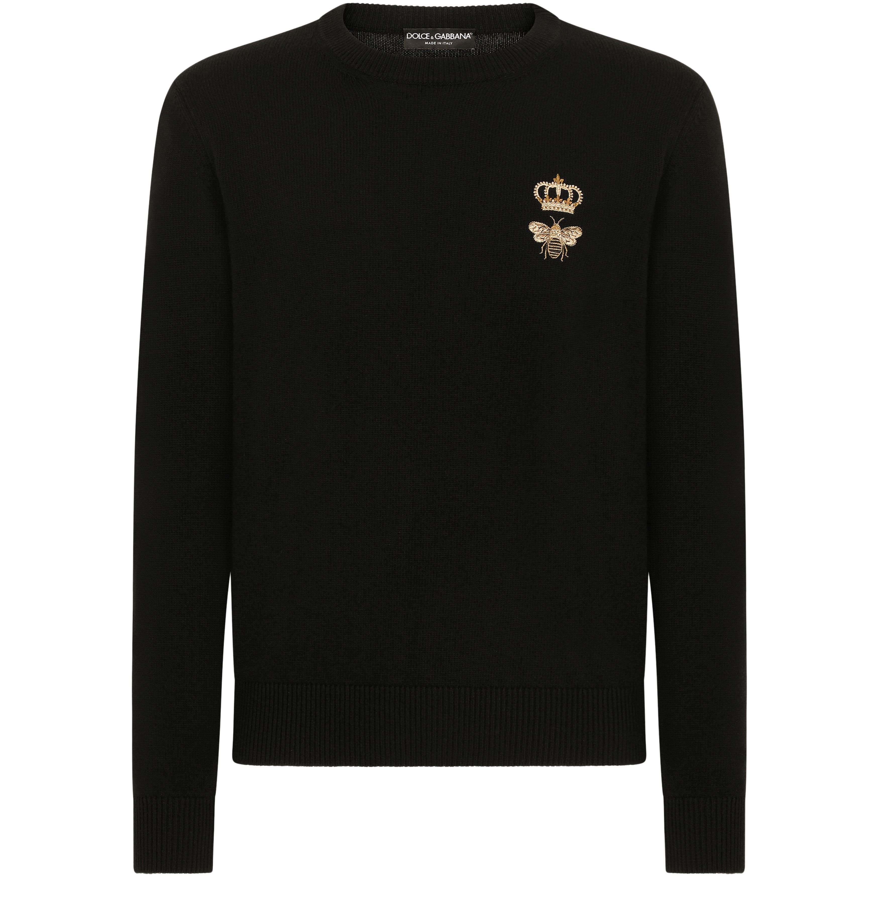 Dolce & Gabbana Wool round-neck sweater