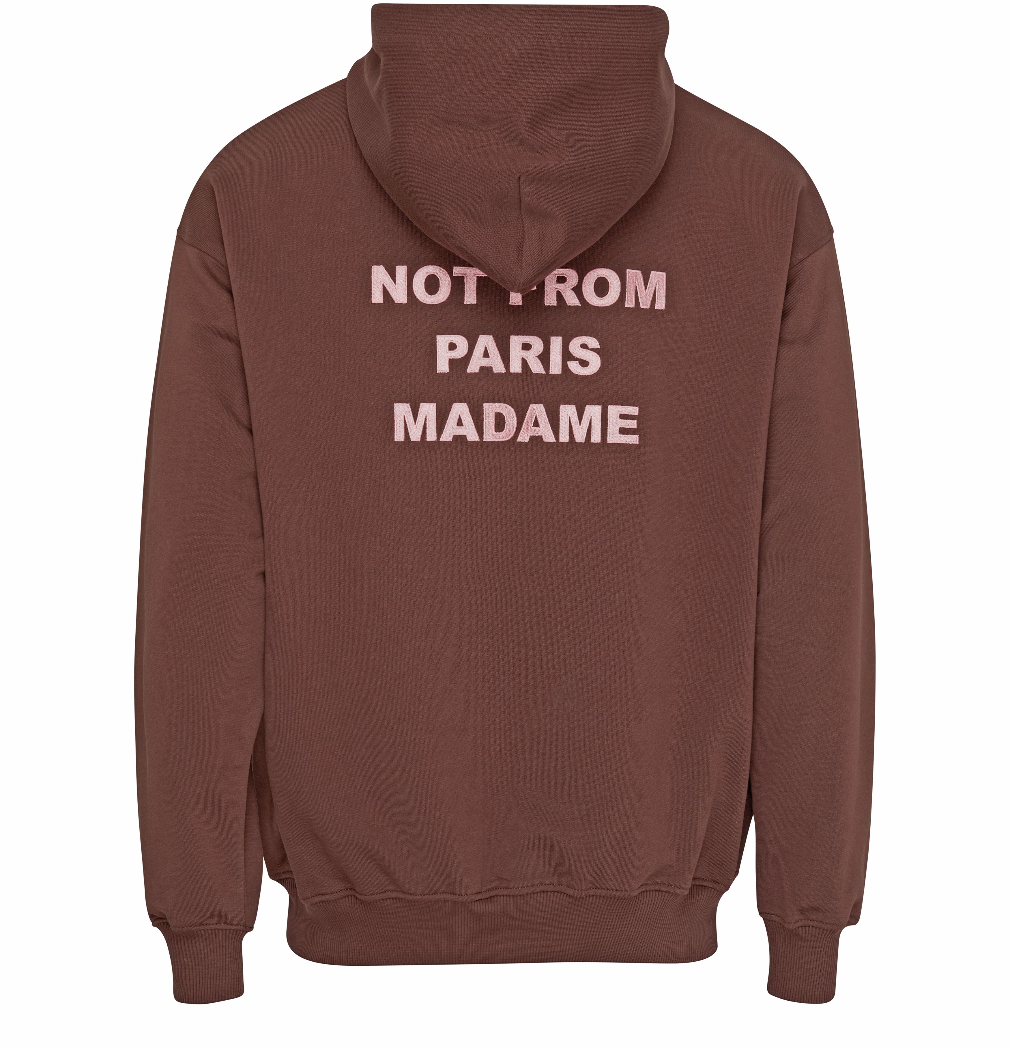 Drôle de Monsieur Slogan Hoodie