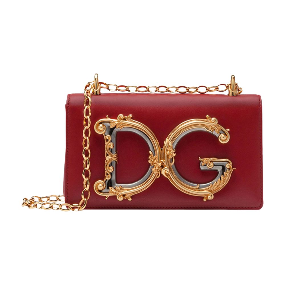 Dolce & Gabbana Calfskin DG Girls phone bag