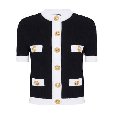 Balmain Knitted cardigan with buttons