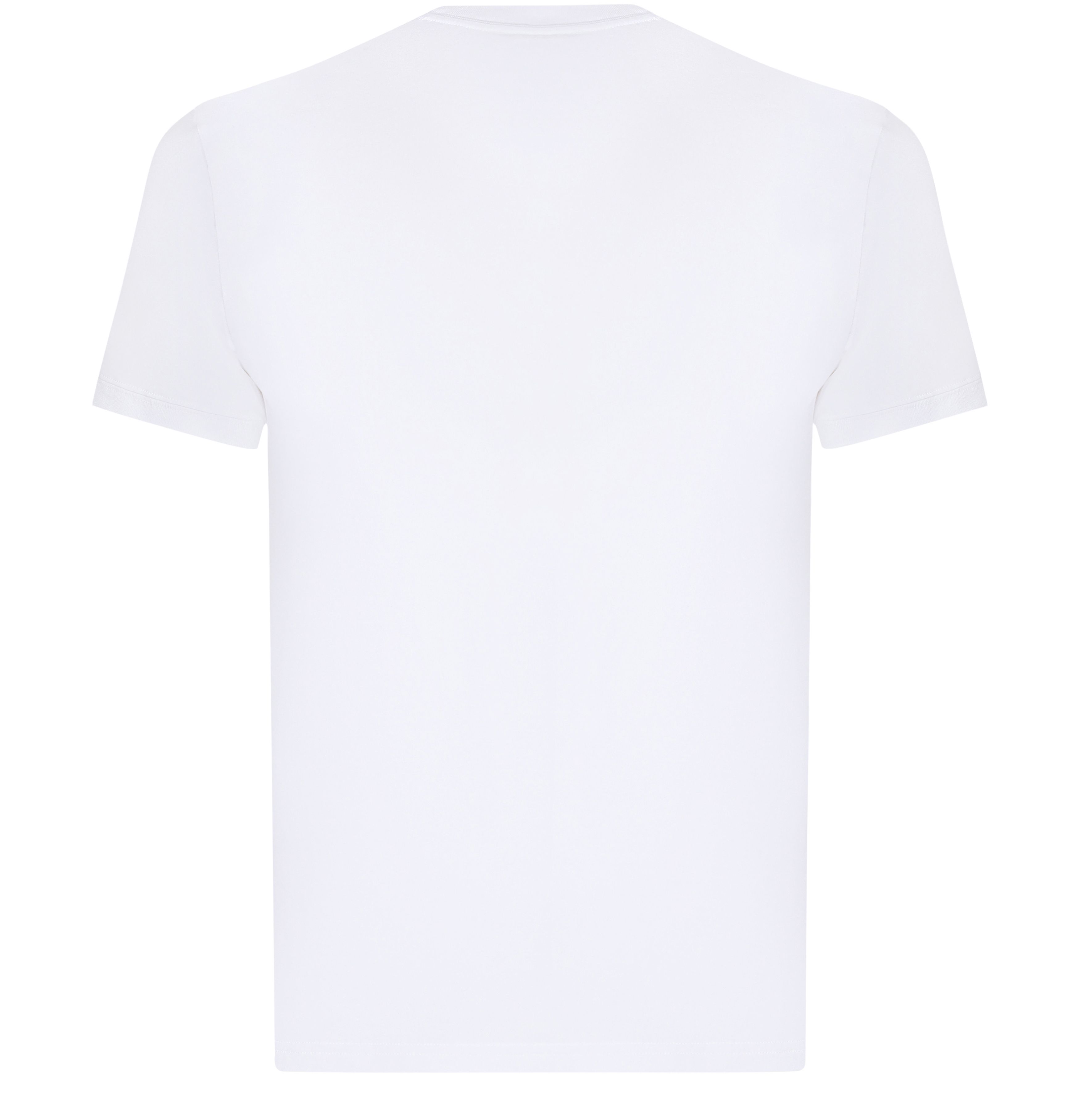 Dolce & Gabbana Round-neck stretch cotton t-shirt