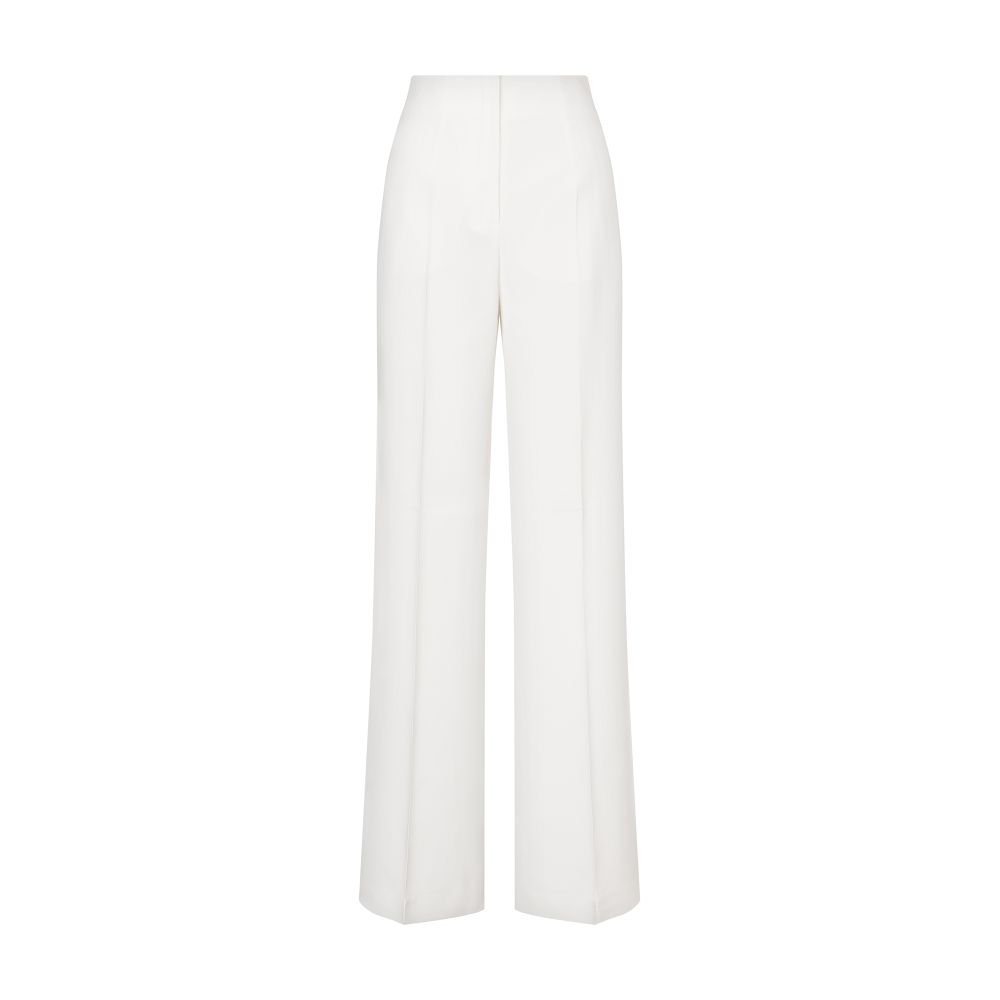 Alberta Ferretti Enver satin palazzo pants