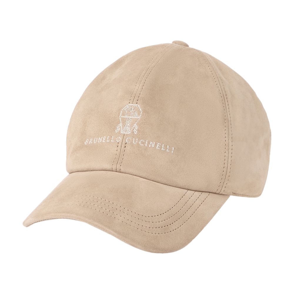 Brunello Cucinelli Suede baseball cap