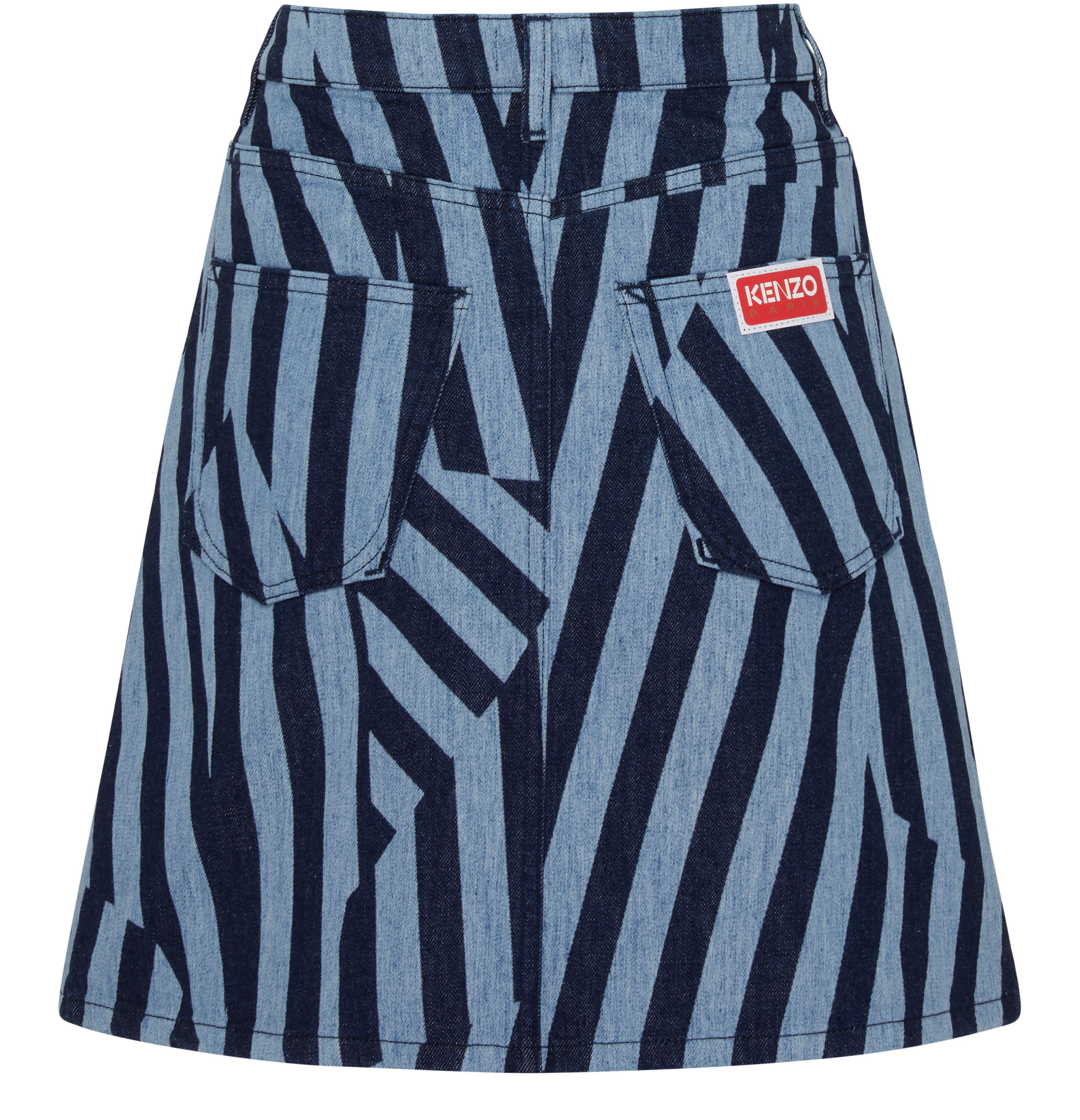 Kenzo Stripe short skirt