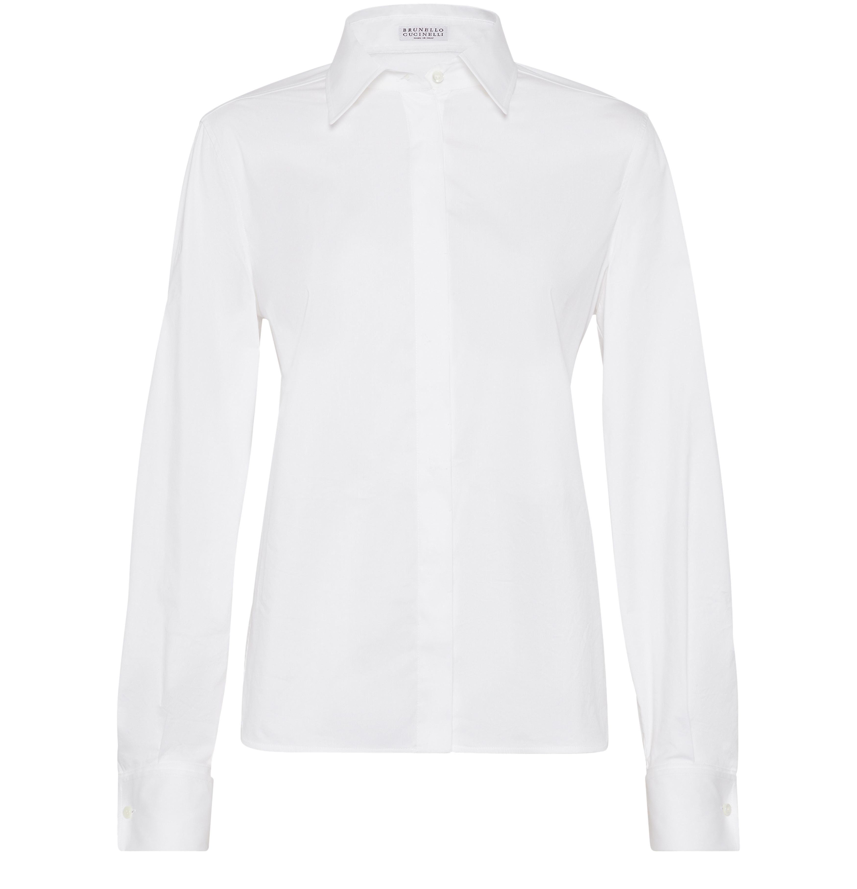 Brunello Cucinelli Stretch poplin shirt