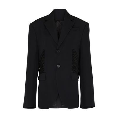 Jean Paul Gaultier The lace-up suit jacket