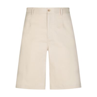 Dolce & Gabbana Stretch cotton shorts with branded tag