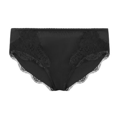 Dolce & Gabbana Satin briefs with lace detailing