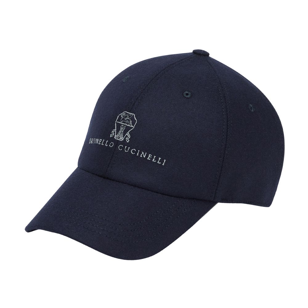 Brunello Cucinelli Baseball cap with embroidery