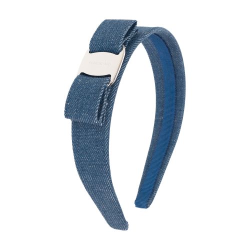 Salvatore Ferragamo Denim headband