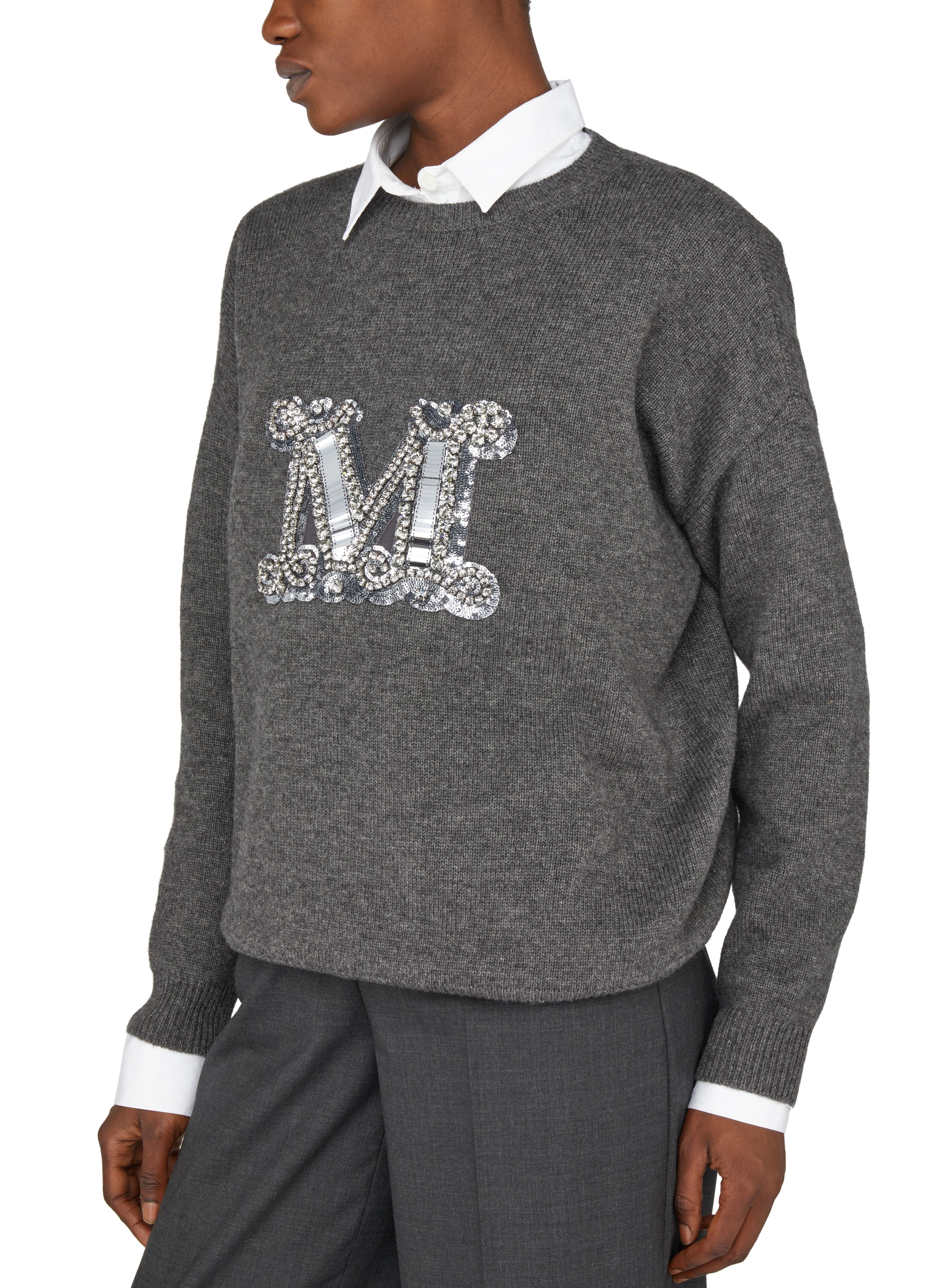 Max Mara Palato logo sweater