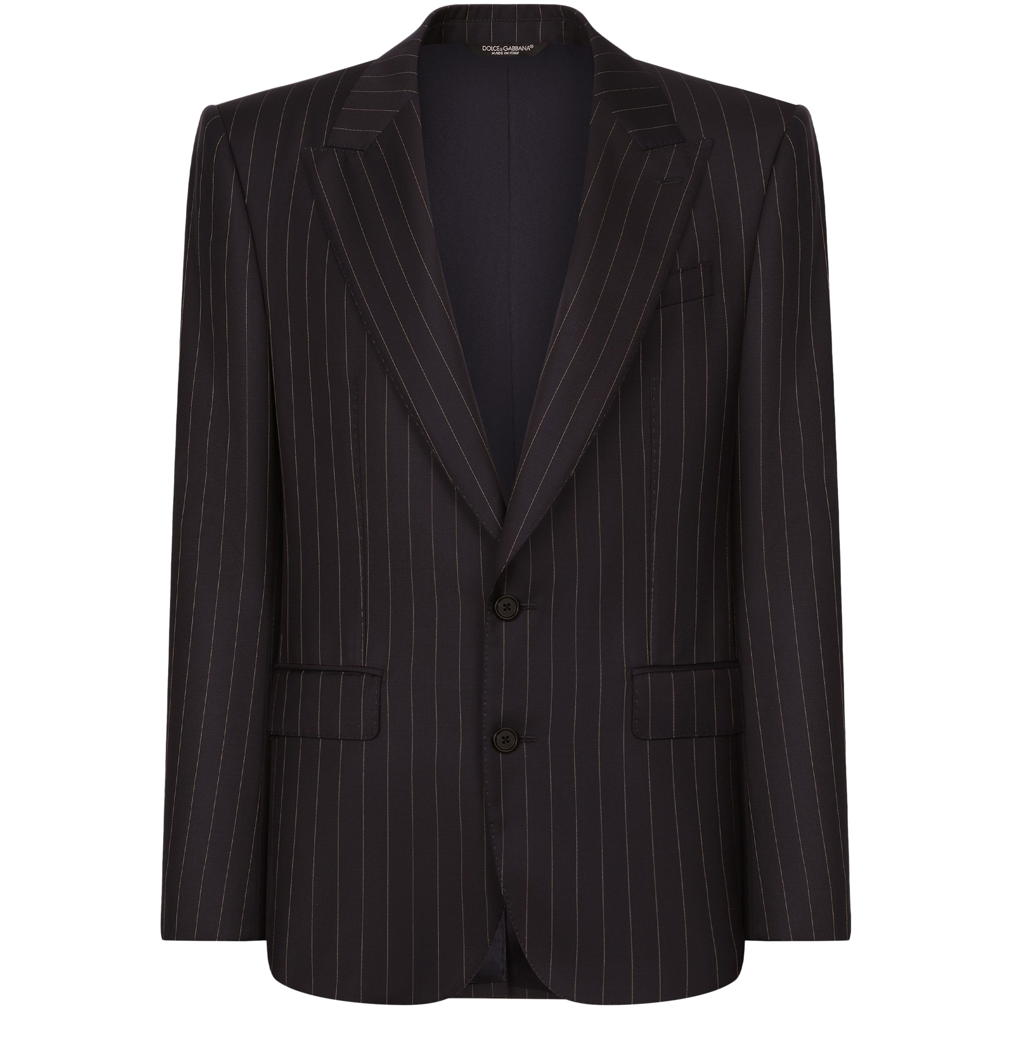 Dolce & Gabbana Pinstripe wool Sicilia-fit jacket