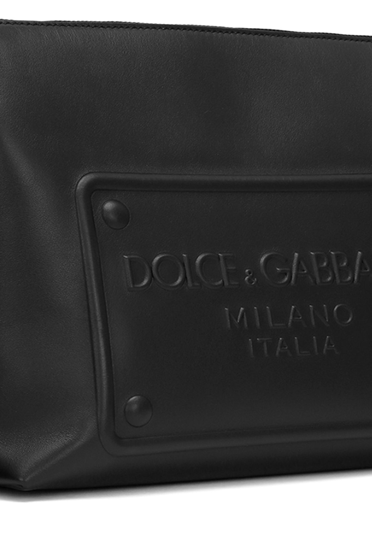 Dolce & Gabbana Calfskin crossbody bag with logo