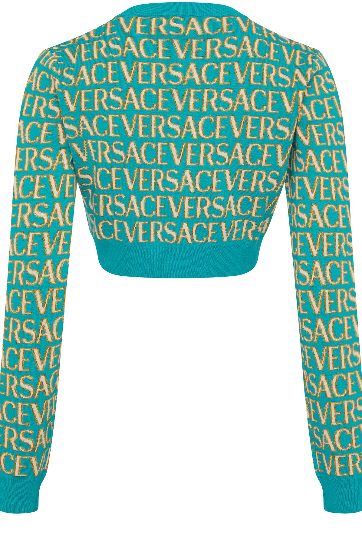 Versace Versace repeat cardigan