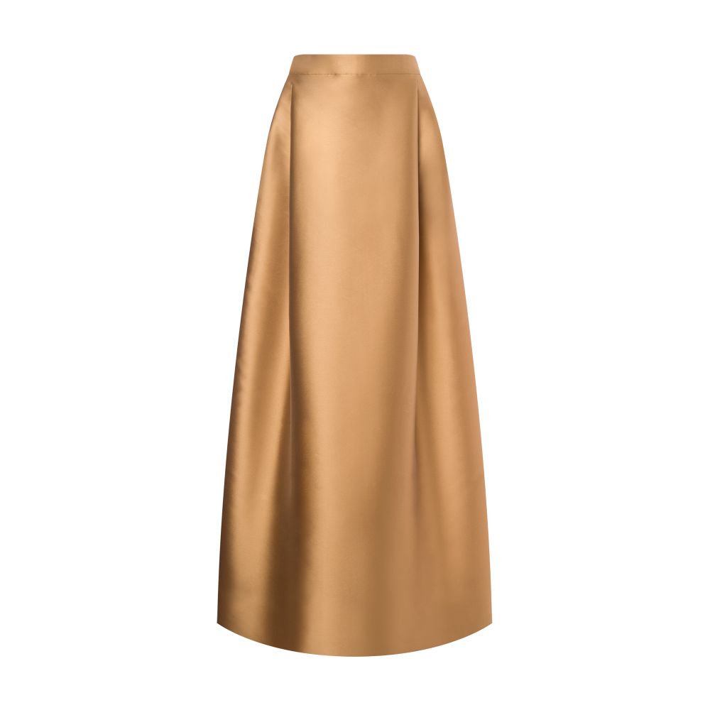 Alberta Ferretti Long mikado skirt