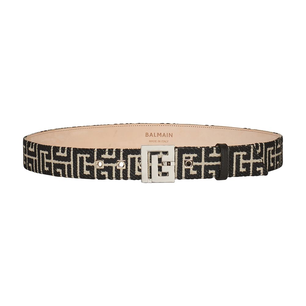 Balmain PB jacquard belt