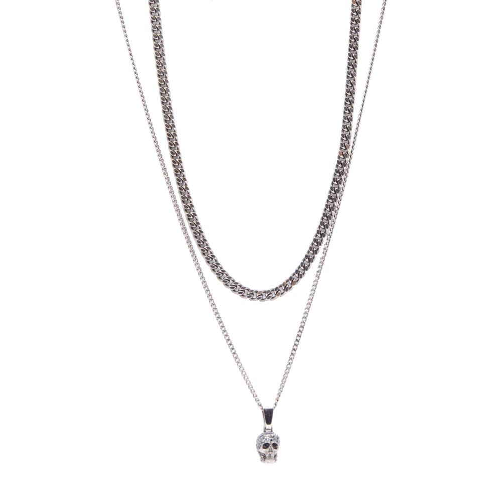 Alexander McQueen Double chain necklace