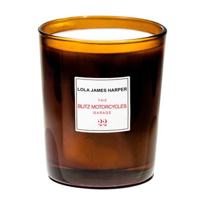  22 The Blitz Motorcycles Garage candle 190g