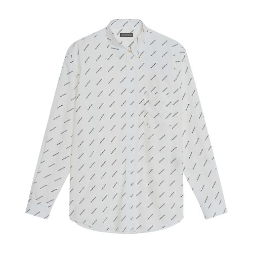 Balenciaga All Over Logo-Shirt