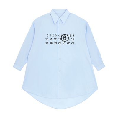 MM6 Maison Margiela Numeric Signature shirt dress