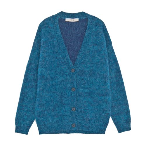  Cut Merino Wool Cardigan