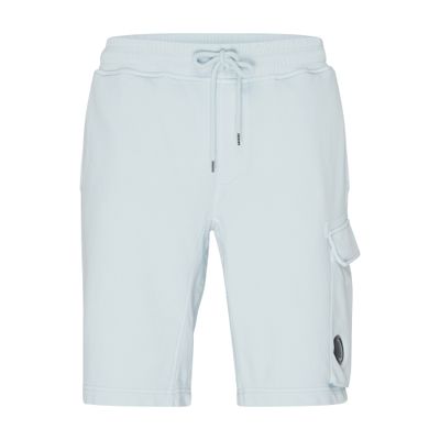 CP COMPANY Diagonal Fleece cargo shorts