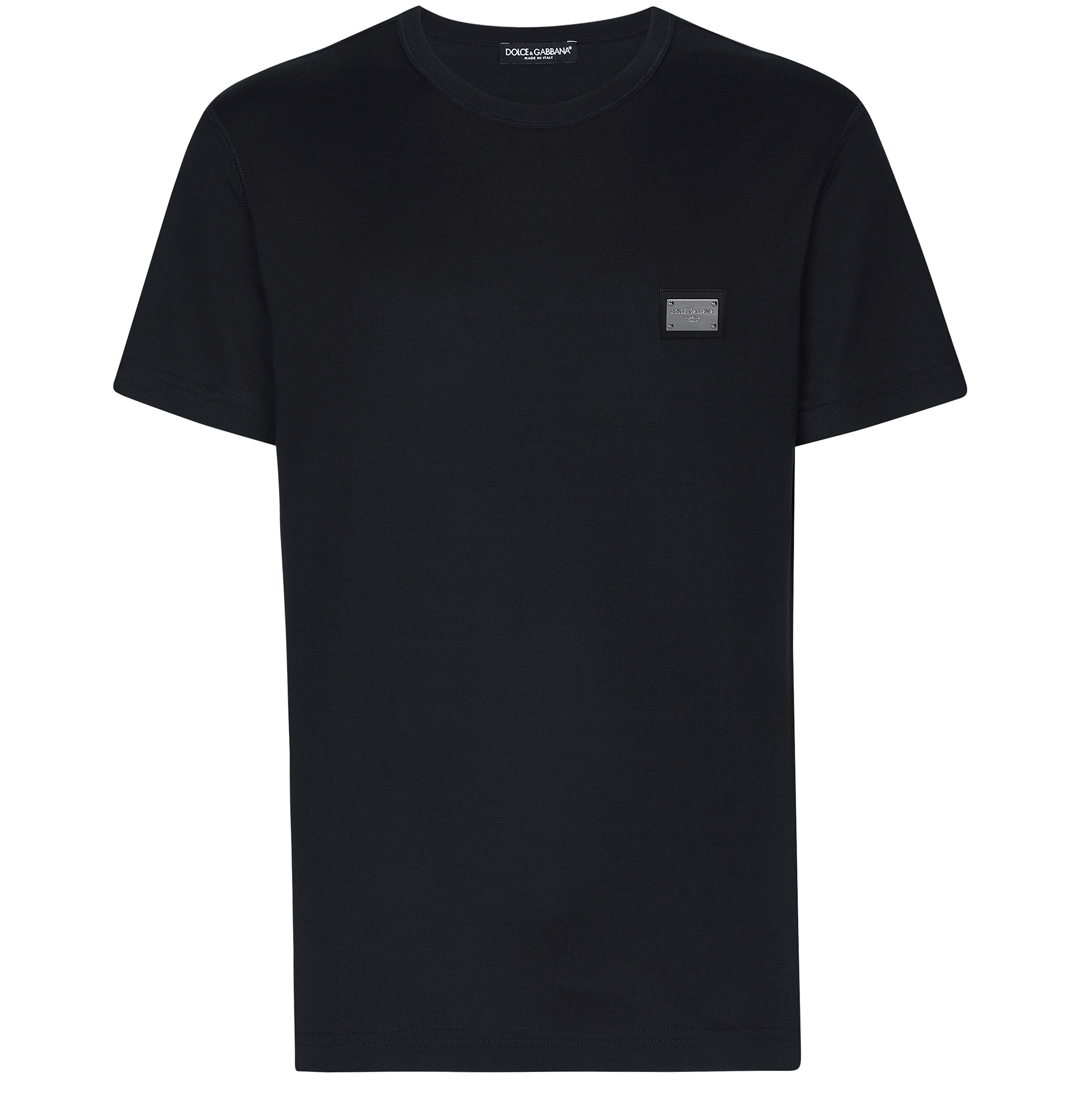 Dolce & Gabbana Cotton T-shirt with branded tag