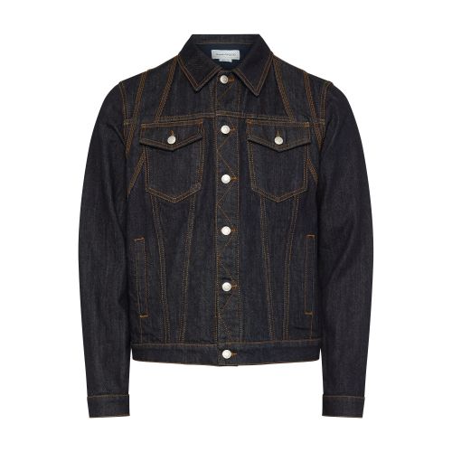 Alexander McQueen Harness denim jacket