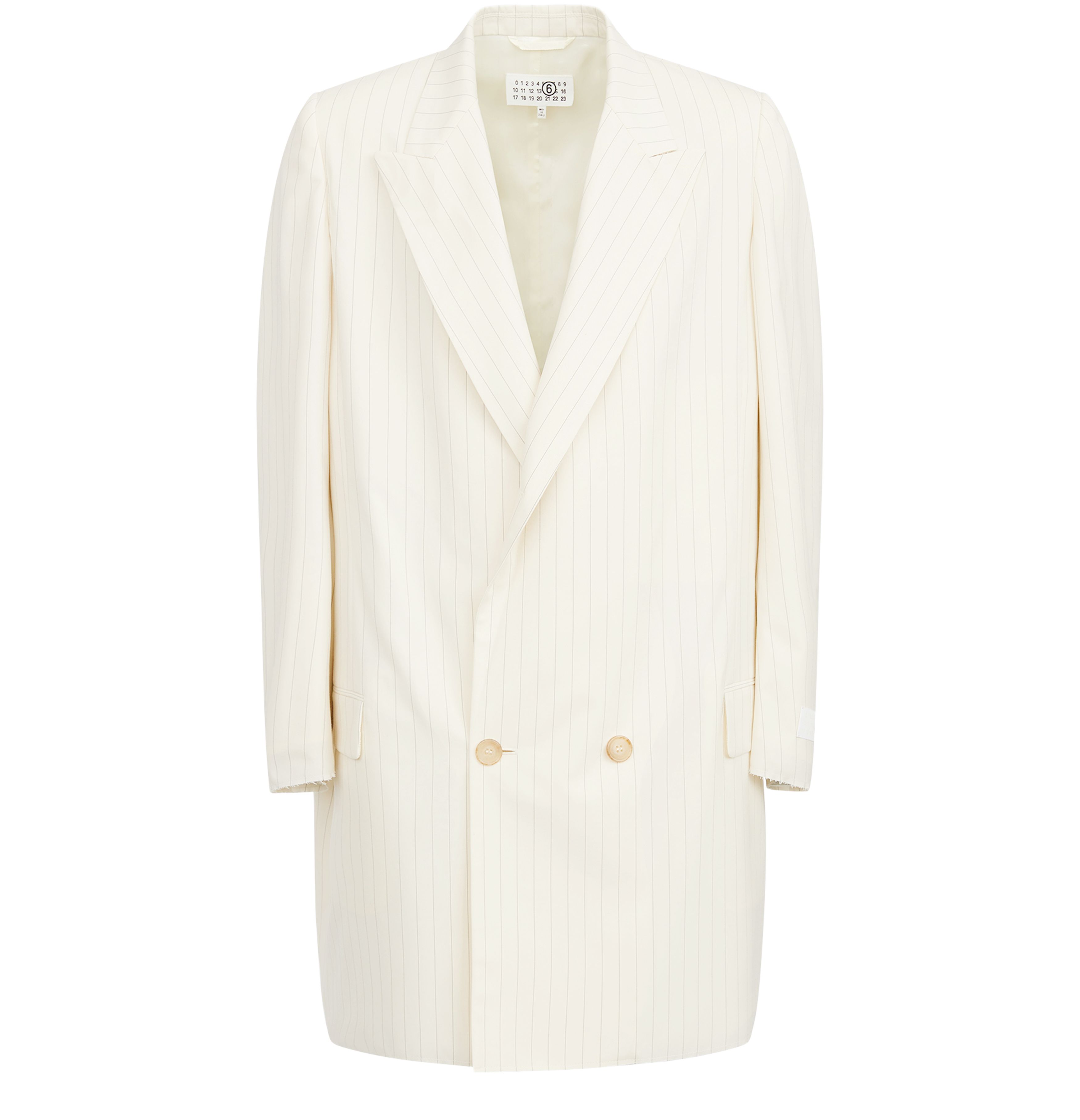 MM6 Maison Margiela Striped suit jacket