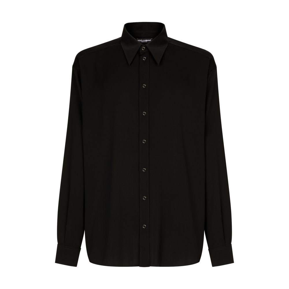 Dolce & Gabbana Stretch Silk Overshirt