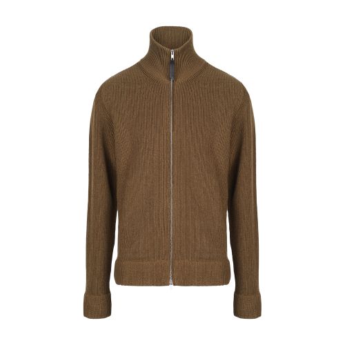 Maison Margiela Knit zip-up cardigan