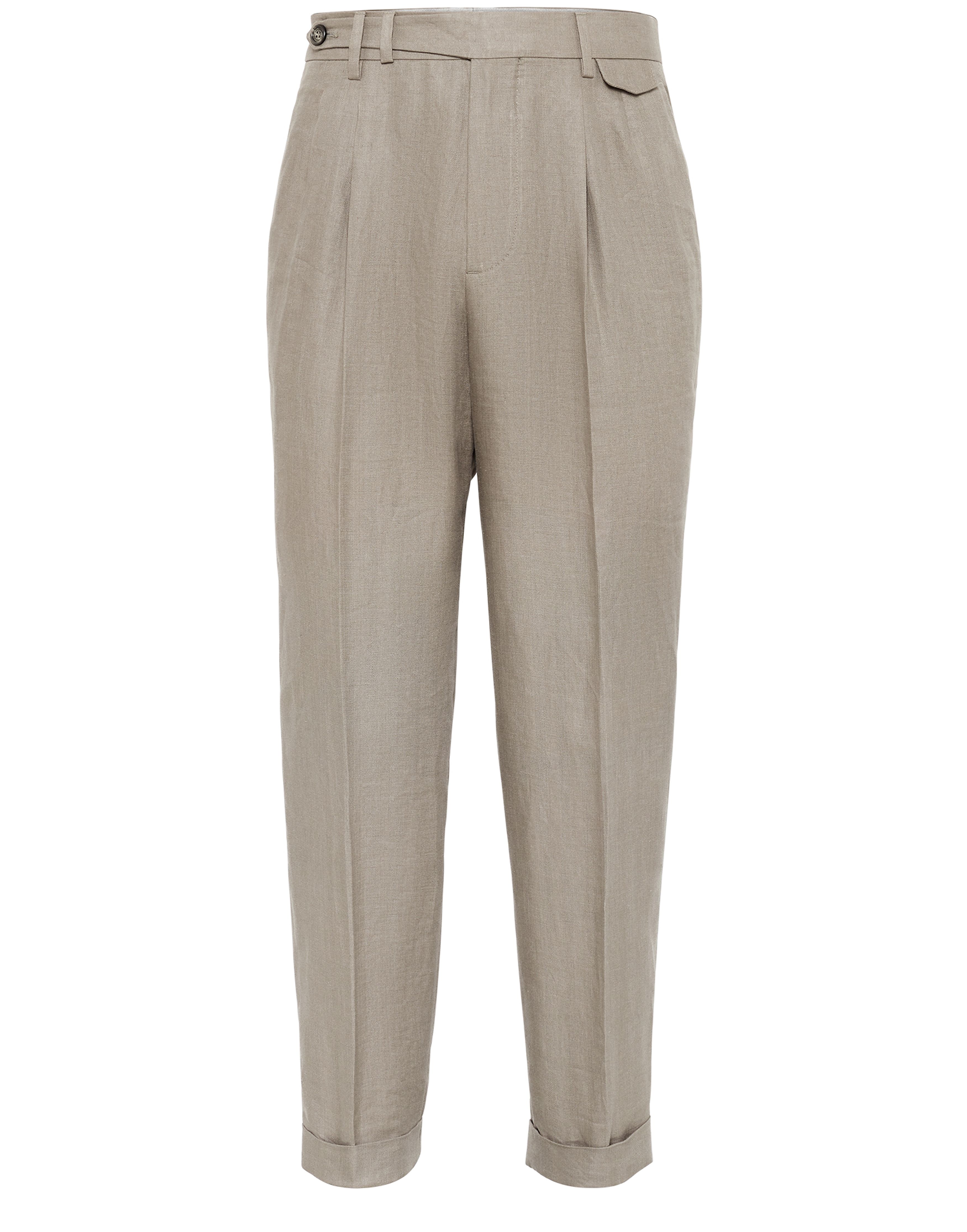 Brunello Cucinelli Leisure fit trousers with double pleats