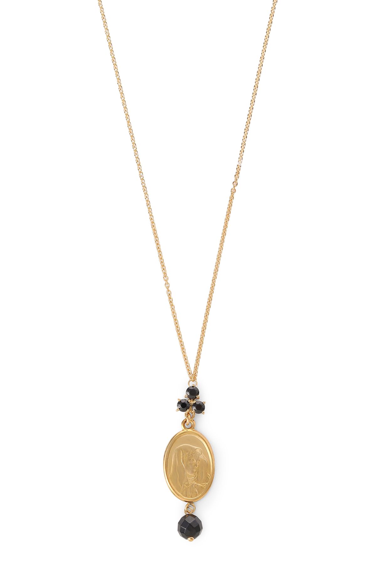 Dolce & Gabbana Tradition pendant in yellow 18kt gold with medals