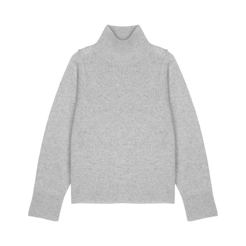  Vekina mockneck cashmere sweater