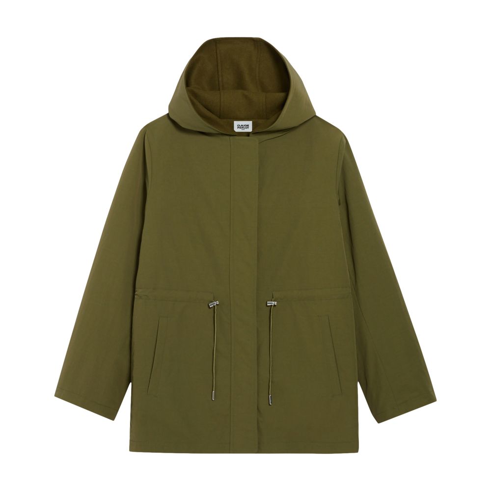  Reversible hooded parka