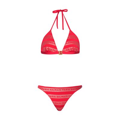 Balmain Balmain Paris Triangle Bikini