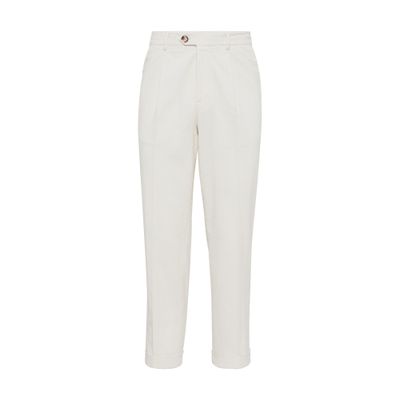 Brunello Cucinelli Leisure fit trousers with pleats